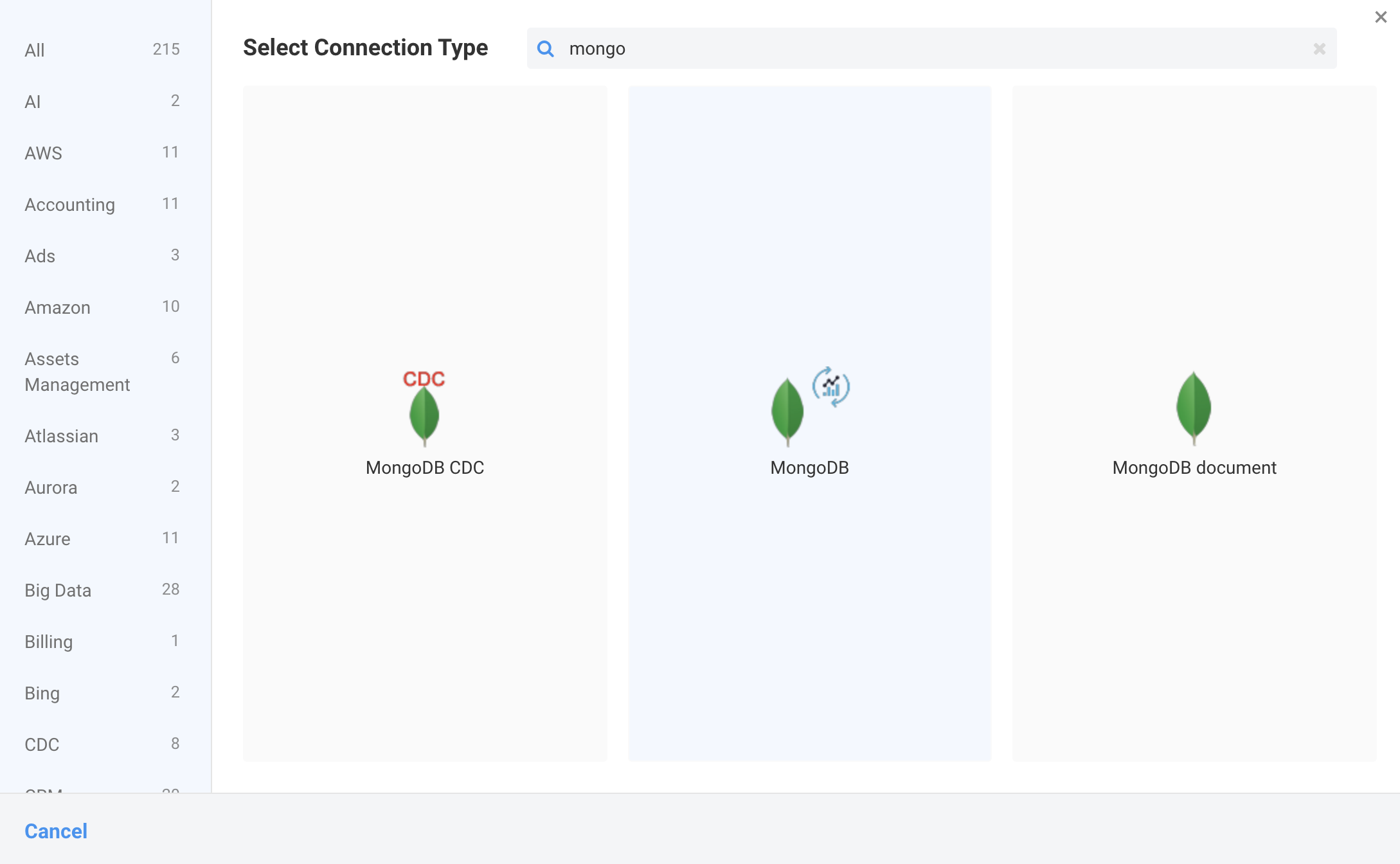 mongodb-connectors-etlworks-support