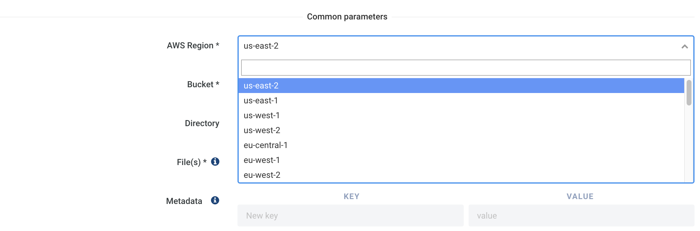 Work with regionspecific S3 buckets Etlworks Support