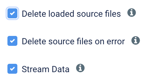 Delete loaded source files
